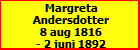 Margreta Andersdotter