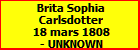 Brita Sophia Carlsdotter