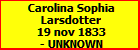 Carolina Sophia Larsdotter