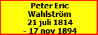 Peter Eric Wahlstrm