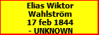Elias Wiktor Wahlstrm