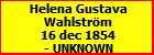Helena Gustava Wahlstrm