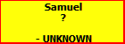 Samuel ?