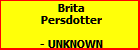 Brita Persdotter