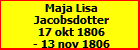 Maja Lisa Jacobsdotter