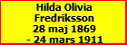 Hilda Olivia Fredriksson