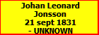 Johan Leonard Jonsson