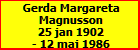 Gerda Margareta Magnusson