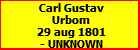 Carl Gustav Urbom