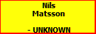Nils Matsson