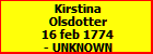 Kirstina Olsdotter