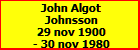 John Algot Johnsson