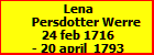 Lena Persdotter Werre
