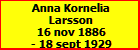 Anna Kornelia Larsson