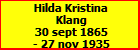 Hilda Kristina Klang
