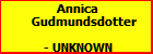 Annica Gudmundsdotter