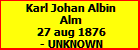 Karl Johan Albin Alm