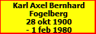 Karl Axel Bernhard Fogelberg
