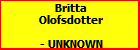 Britta Olofsdotter