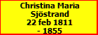 Christina Maria Sjstrand