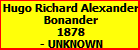 Hugo Richard Alexander Bonander
