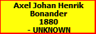 Axel Johan Henrik Bonander