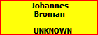 Johannes Broman