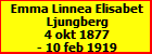 Emma Linnea Elisabet Ljungberg