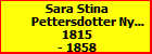 Sara Stina Pettersdotter Nyman