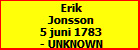 Erik Jonsson