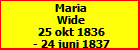 Maria Wide