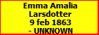 Emma Amalia Larsdotter