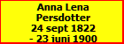 Anna Lena Persdotter