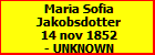 Maria Sofia Jakobsdotter