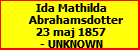 Ida Mathilda Abrahamsdotter