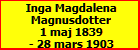 Inga Magdalena Magnusdotter
