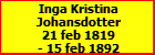 Inga Kristina Johansdotter