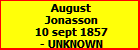 August Jonasson
