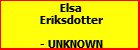 Elsa Eriksdotter