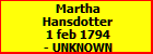 Martha Hansdotter