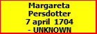 Margareta Persdotter