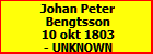 Johan Peter Bengtsson