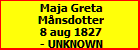 Maja Greta Mnsdotter