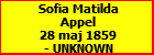 Sofia Matilda Appel