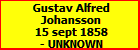 Gustav Alfred Johansson
