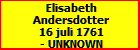 Elisabeth Andersdotter
