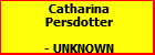 Catharina Persdotter