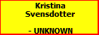 Kristina Svensdotter