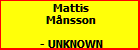 Mattis Mnsson