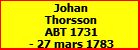 Johan Thorsson